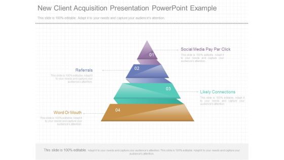 New Client Acquisition Presentation Powerpoint Example
