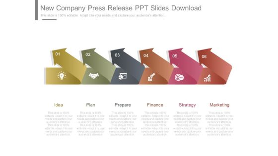 New Company Press Release Ppt Slides Download New Company Press Release Ppt Slides Download