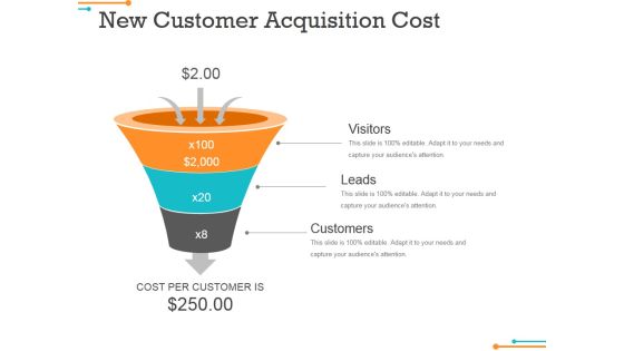 New Customer Acquisition Cost Ppt PowerPoint Presentation Icon Show New Customer Acquisition Cost Ppt PowerPoint Presentation Icon Show