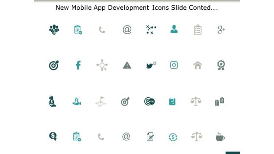 New Mobile App Development Icons Slide Conted Ppt PowerPoint Presentation Outline Smartart New Mobile App Development Icons Slide Conted Ppt PowerPoint Presentation Outline Smartart
