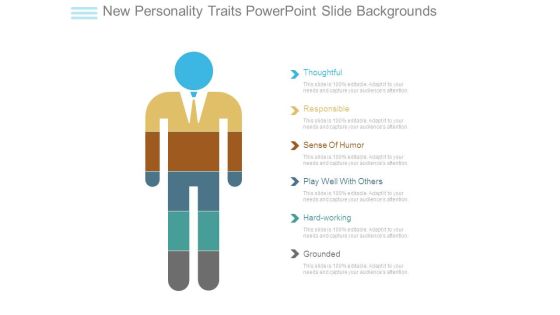 New Personality Traits Powerpoint Slide Backgrounds