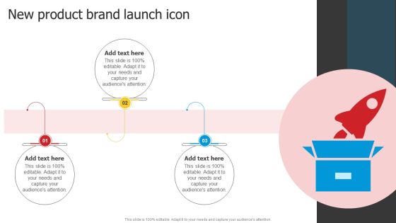 New Product Brand Launch Icon Portrait PDF New Product Brand Launch Icon Portrait PDF