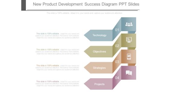 New Product Development Success Diagram Ppt Slides New Product Development Success Diagram Ppt Slides