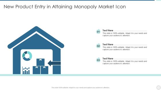 New Product Entry In Attaining Monopoly Market Icon Download PDF New Product Entry In Attaining Monopoly Market Icon Download PDF
