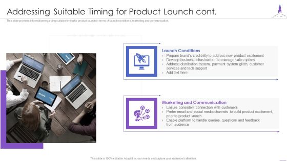 New Product Launch Addressing Suitable Timing For Product Launch Contd Ideas PDF New Product Launch Addressing Suitable Timing For Product Launch Contd Ideas PDF