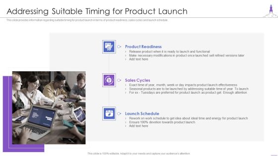 New Product Launch Addressing Suitable Timing For Product Launch Structure PDF New Product Launch Addressing Suitable Timing For Product Launch Structure PDF