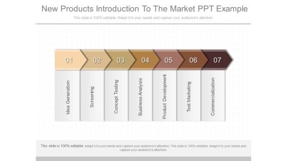 New Products Introduction To The Market Ppt Example New Products Introduction To The Market Ppt Example