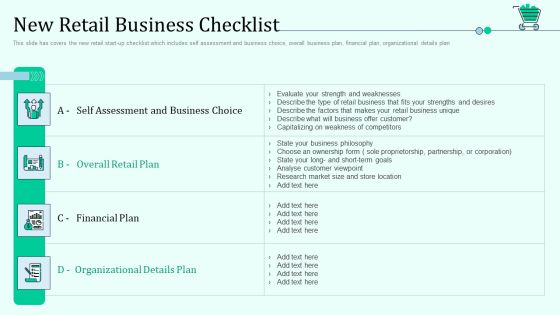 New Retail Business Checklist Retail Outlet Positioning And Merchandising Approaches Icons PDF New Retail Business Checklist Retail Outlet Positioning And Merchandising Approaches Icons PDF