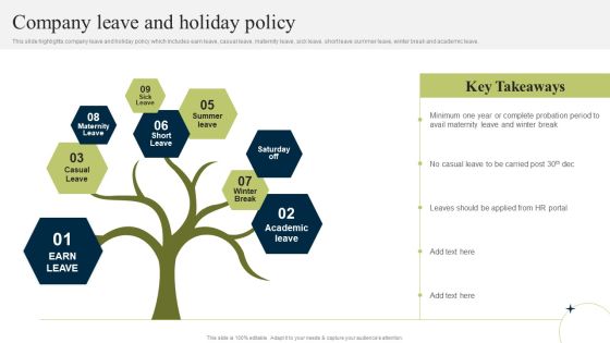 New Staff Onboarding Program Company Leave And Holiday Policy Rules PDF New Staff Onboarding Program Company Leave And Holiday Policy Rules PDF