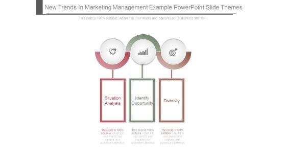 New Trends In Marketing Management Example Powerpoint Slide Themes
