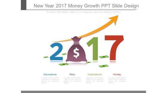 New Year 2017 Money Growth Ppt Slide Design New Year 2017 Money Growth Ppt Slide Design