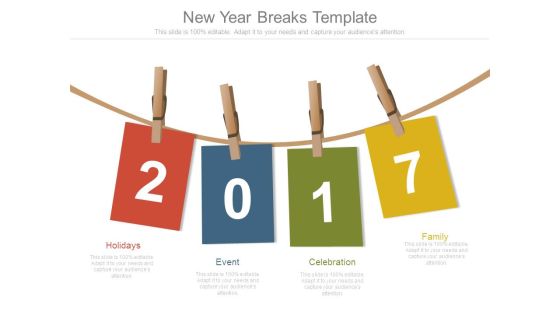 New Year Breaks Template