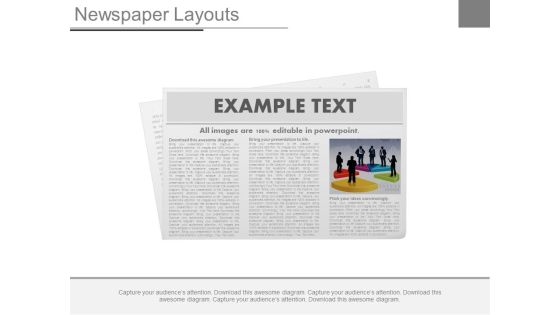 News Paper Design For Business News Powerpoint Slides News Paper Design For Business News Powerpoint Slides