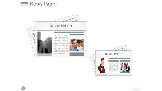 News Paper Ppt PowerPoint Presentation Pictures Files