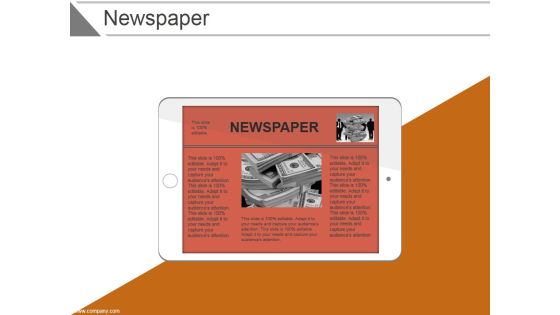 Newspaper Ppt PowerPoint Presentation Images