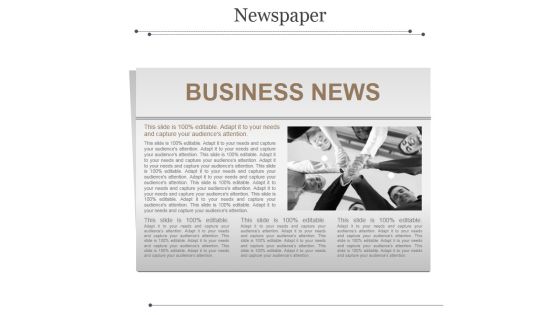 Newspaper Ppt PowerPoint Presentation Introduction Newspaper Ppt PowerPoint Presentation Introduction