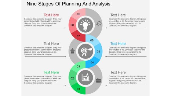 Nine Stages Of Planning And Analysis Powerpoint Templates Nine Stages Of Planning And Analysis Powerpoint Templates