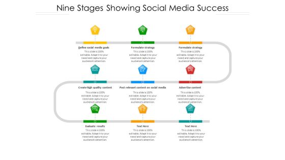 Nine Stages Showing Social Media Success Ppt PowerPoint Presentation Layouts Layouts PDF Nine Stages Showing Social Media Success Ppt PowerPoint Presentation Layouts Layouts PDF