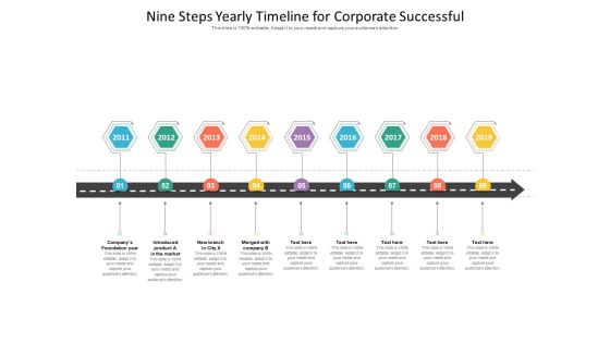 Nine Steps Yearly Timeline For Corporate Successful Ppt PowerPoint Presentation Icon Ideas PDF Nine Steps Yearly Timeline For Corporate Successful Ppt PowerPoint Presentation Icon Ideas PDF