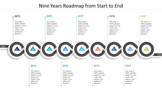 Nine Years Roadmap From Start To End Ppt PowerPoint Presentation File Outline PDF Nine Years Roadmap From Start To End Ppt PowerPoint Presentation File Outline PDF
