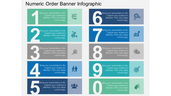 Numeric Order Banner Infographic Powerpoint Template Numeric Order Banner Infographic Powerpoint Template
