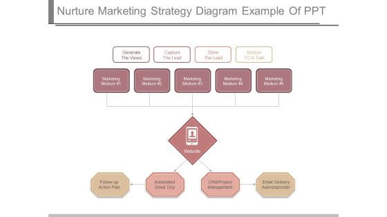 Nurture Marketing Strategy Diagram Example Of Ppt Nurture Marketing Strategy Diagram Example Of Ppt