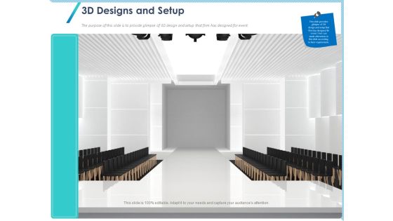 Occasion Planning Firm Overview 3D Designs And Setup Ppt Infographics Ideas PDF Occasion Planning Firm Overview 3D Designs And Setup Ppt Infographics Ideas PDF
