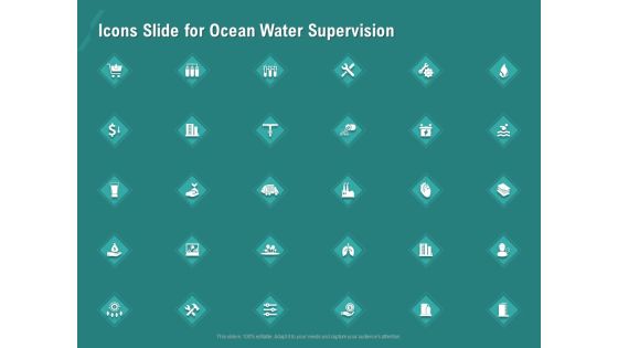 Ocean Water Supervision Icons Slide For Ocean Water Supervision Structure PDF Ocean Water Supervision Icons Slide For Ocean Water Supervision Structure PDF