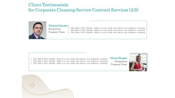 Office Cleaning Service Client Testimonials For Corporate Contract Services Ppt Portfolio Pictures PDF Office Cleaning Service Client Testimonials For Corporate Contract Services Ppt Portfolio Pictures PDF