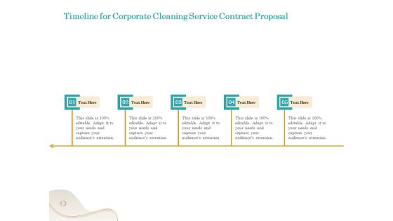 Office Cleaning Service Timeline For Corporate Cleaning Service Contract Proposal Slides PDF Office Cleaning Service Timeline For Corporate Cleaning Service Contract Proposal Slides PDF