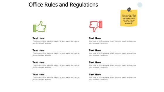 Office Rules And Regulations Ppt PowerPoint Presentation Icon Samples Office Rules And Regulations Ppt PowerPoint Presentation Icon Samples