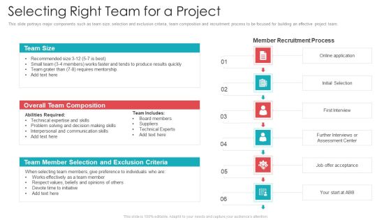 Official Team Collaboration Plan Selecting Right Team For A Project Professional PDF Official Team Collaboration Plan Selecting Right Team For A Project Professional PDF