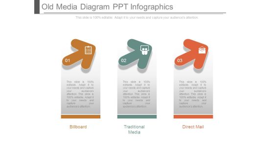 Old Media Diagram Ppt Infographics Old Media Diagram Ppt Infographics
