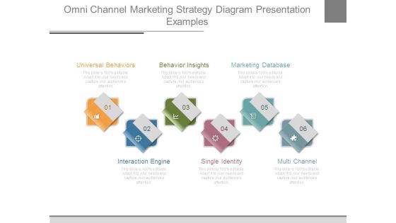 Omni Channel Marketing Strategy Diagram Presentation Examples