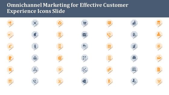 Omnichannel Marketing For Effective Customer Experience Icons Slide Inspiration PDF