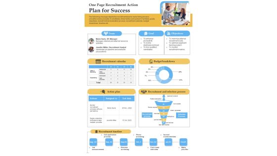One Page Business Growth Plan PDF Document PPT Template One Page Business Growth Plan PDF Document PPT Template