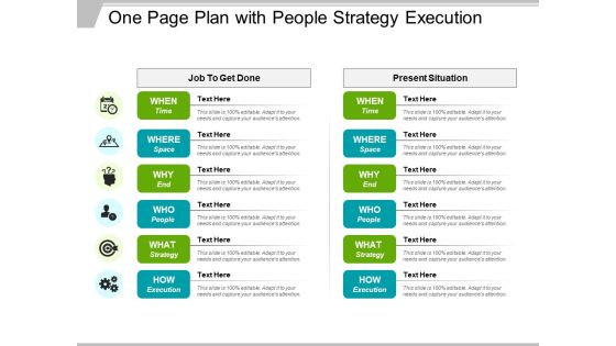 One Page Plan With People Strategy Execution Ppt PowerPoint Presentation Show Example File PDF One Page Plan With People Strategy Execution Ppt PowerPoint Presentation Show Example File PDF