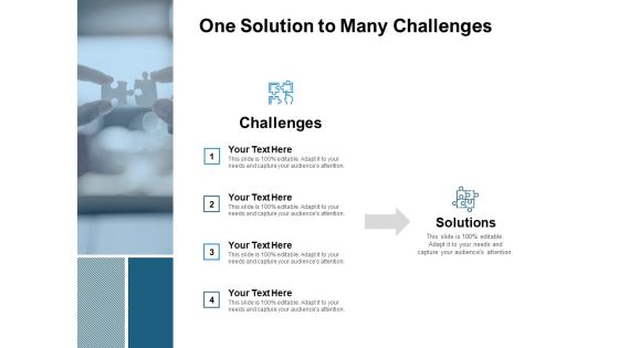 One Solution To Many Challenges Ppt PowerPoint Presentation Model Clipart Images One Solution To Many Challenges Ppt PowerPoint Presentation Model Clipart Images