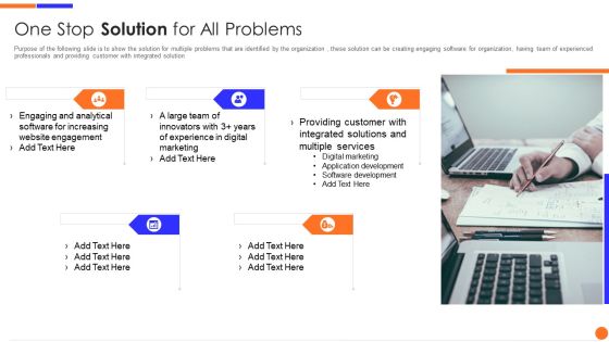 One Stop Solution For All Problems Inspiration PDF