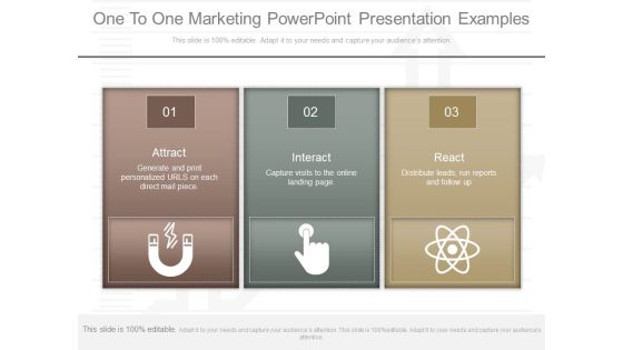 One To One Marketing Powerpoint Presentation Examples One To One Marketing Powerpoint Presentation Examples