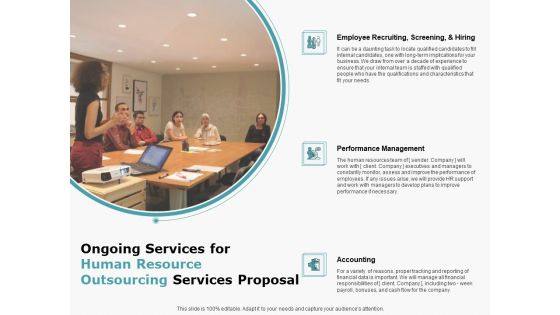 Ongoing Services For Human Resource Outsourcing Services Proposal Rules PDF Ongoing Services For Human Resource Outsourcing Services Proposal Rules PDF