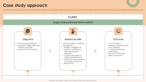 Online Advertising Firm Business Profile Case Study Approach Sample PDF Online Advertising Firm Business Profile Case Study Approach Sample PDF