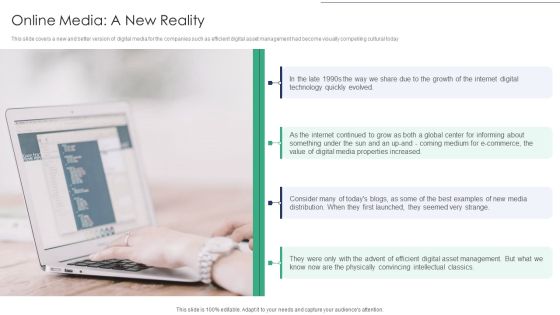 Online Asset Management Online Media A New Reality Portrait PDF Online Asset Management Online Media A New Reality Portrait PDF
