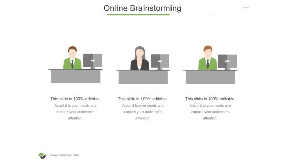 Online Brainstorming Ppt PowerPoint Presentation Styles Demonstration Online Brainstorming Ppt PowerPoint Presentation Styles Demonstration