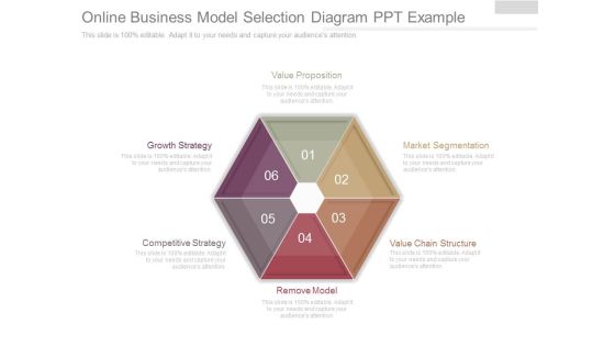 Online Business Model Selection Diagram Ppt Example Online Business Model Selection Diagram Ppt Example