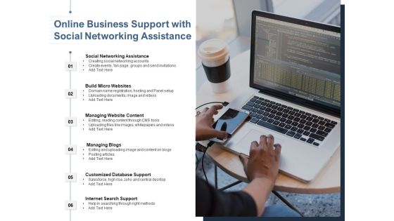 Online Business Support With Social Networking Assistance Ppt PowerPoint Presentation Styles Example Topics Online Business Support With Social Networking Assistance Ppt PowerPoint Presentation Styles Example Topics