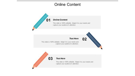Online Content Ppt PowerPoint Presentation Infographics Pictures Cpb Online Content Ppt PowerPoint Presentation Infographics Pictures Cpb