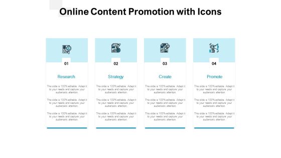 Online Content Promotion With Icons Ppt PowerPoint Presentation Ideas Design Inspiration Online Content Promotion With Icons Ppt PowerPoint Presentation Ideas Design Inspiration