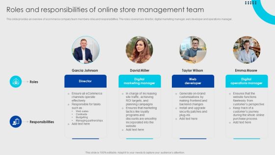 Online Fashion Firm Summary Roles And Responsibilities Of Online Store Management Team Ideas PDF Online Fashion Firm Summary Roles And Responsibilities Of Online Store Management Team Ideas PDF