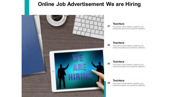 Online Job Advertisement We Are Hiring Ppt PowerPoint Presentation Layouts Design Ideas Online Job Advertisement We Are Hiring Ppt PowerPoint Presentation Layouts Design Ideas
